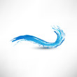 Blue wave sign