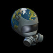 Gas mask Earth