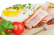 Spiegelei mit Bauchfleisch