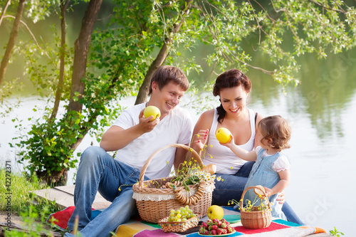 Foto: Family on picnic Family on picnic
