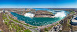 Panorama of the Niagara Falls