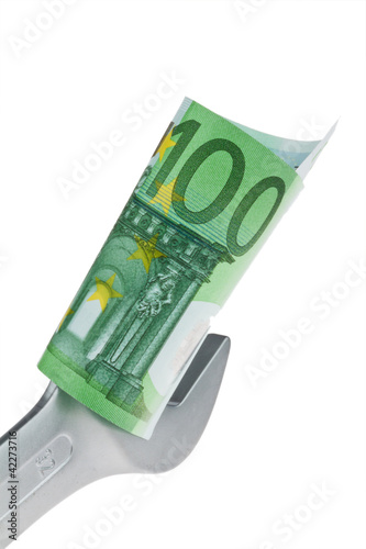 Foto: Werkzeug und Euro-geldscheine Werkzeug und Euro-geldscheine