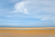 Photo: summer day on sand beach in Le Touquet summer day on sand beach in Le Touquet
