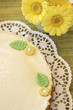 Foto: Käsekuchen auf Kaffeetafel Käsekuchen auf Kaffeetafel