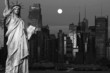 new york city black and white hi contrast