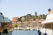 Old City between two yachts Cannes French Riviera Cote d'Azur