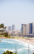 Foto: skyline Tel Aviv Israel beach with high rise hotels offices Asia skyline Tel Aviv Israel beach with high rise hotels offices Asia