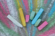 Crayons For Drawing On The Pav...