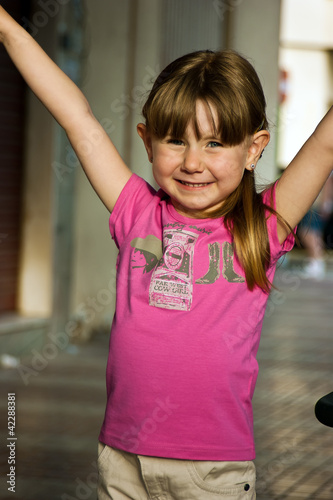 Photo: The little girl The little girl