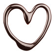 Chocolate heart