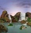 Enchanted nature series - wonderful lake