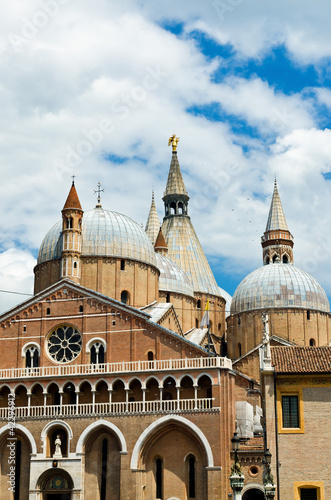 Photo: View of the Basilica of Saint Anthony - Padua View of the Basilica of Saint Anthony - Padua