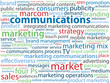 "MARKETING COMMUNICATIONS" tag cloud (brand product marcom)