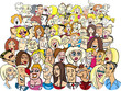 people in the crowd