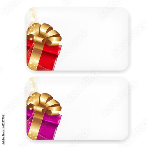 Vettoriale: Gift Cards Gift Cards