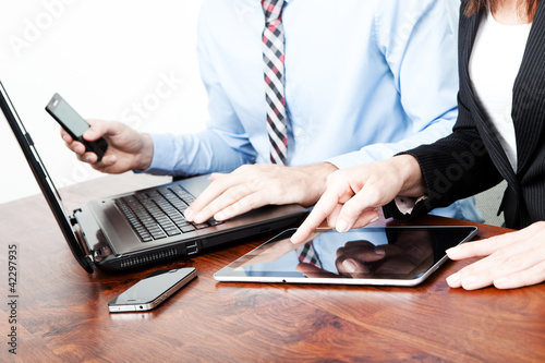 Foto: business paar business paar