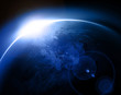 Sunrise from space