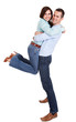 Portrait of beautiful young couple