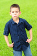 Angry male child