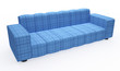 Illustration: Blue sofa Blue sofa