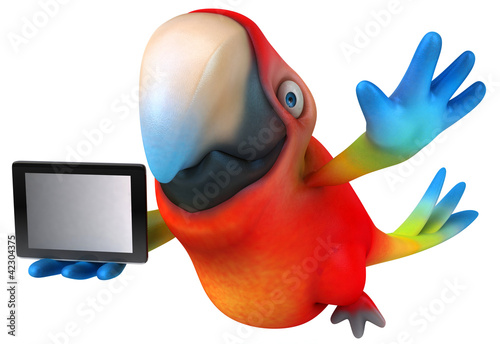Illustration: Fun parrot Fun parrot