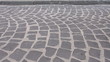Rushing crowd with legs in different footware