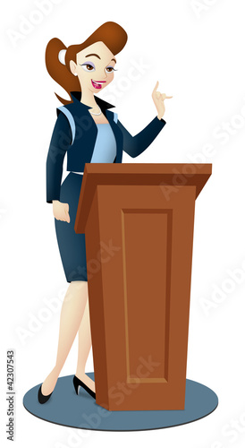 Illustration: Lady Speaker Lady Speaker