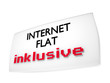 Internet Flatrate inklusive - 3D