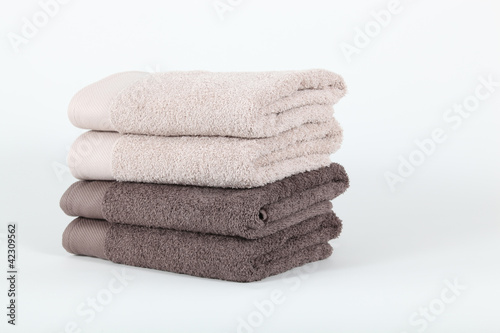 Photo: Neatly folded towels Neatly folded towels