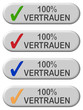 4 CB-Button grau 100% VERTRAUEN