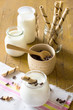 Photo: Yogurt home made con biscotti al cioccolato Yogurt home made con biscotti al cioccolato