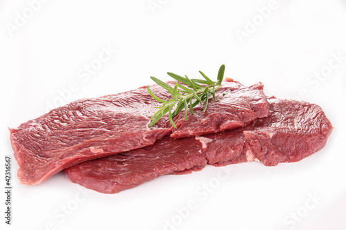 Photo: raw beefsteak raw beefsteak