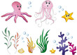 Illustration: Sea life Sea life