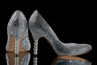 Photo: women's shoes inlaid with crystals women's shoes inlaid with crystals