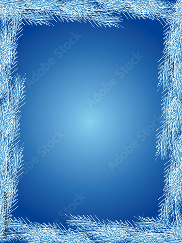 Illustration: christmas frame christmas frame