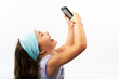 Kind mit dem Smartphone
