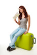 Photo: Waiting for a plane/train/bus Waiting for a plane/train/bus