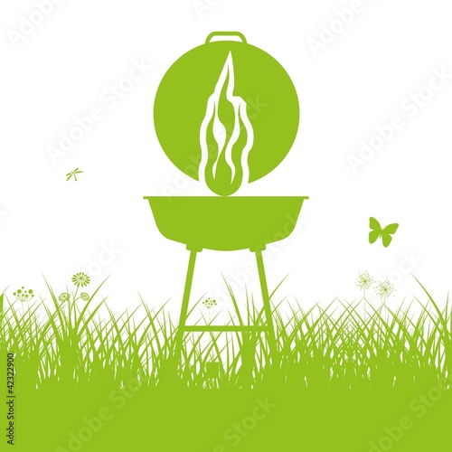 Vektor: Grillfest abstarkt Grillfest abstarkt