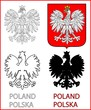 Layered Poland Emblem / Godło Polski