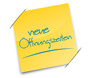 Zettel neue Öffnungszeiten