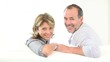 Vídeo: Portrait of cheerful senior couple Portrait of cheerful senior couple