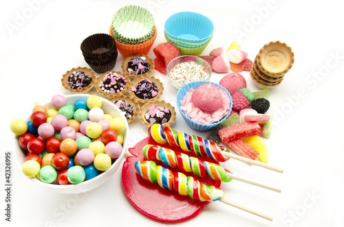 Foto: Surtido de caramelos y golosinas Surtido de caramelos y golosinas
