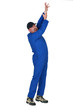 Plumber holding arm