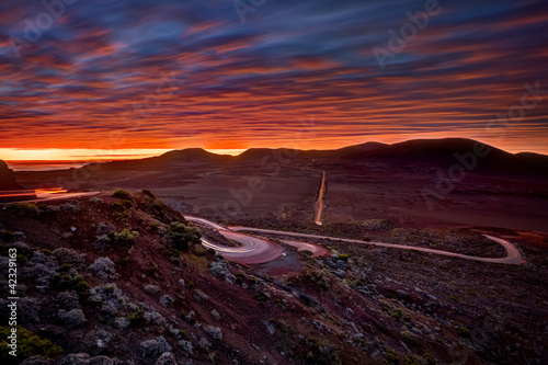 Foto: Aube sur la Plaine des Sables - La Réunion Aube sur la Plaine des Sables - La Réunion