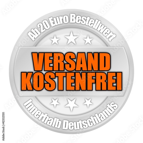 Illustration: button 201204 versandkostenfrei innerhalb deutschlands II button 201204 versandkostenfrei innerhalb deutschlands II