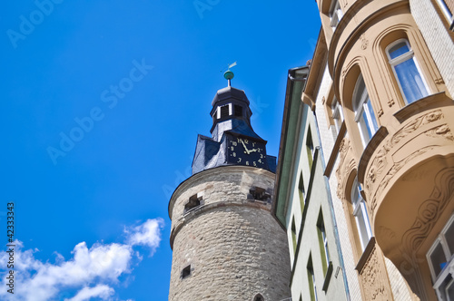 Foto: Halle/ Saale, Detail Leipziger Turm Halle/ Saale, Detail Leipziger Turm