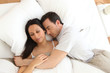 Sleeping couple