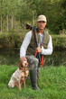 Hunter with his dog