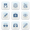 Internet icons on buttons 13