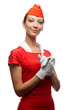 Photo: Pretty stewardess Pretty stewardess